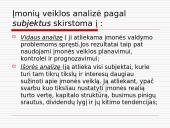 Įmonių veiklos analizės rūšys ir sudedamosios dalys 5 puslapis