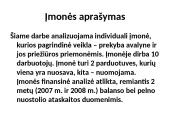 Individualios įmonės finansinių rodiklių analizė 3 puslapis
