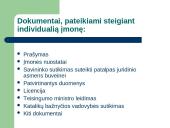 Individualių įmonių steigimas 9 puslapis