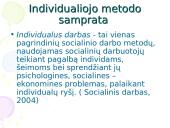 Individualusis socialinio darbo metodas 2 puslapis