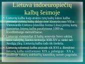 Svarbiausi faktai apie Indoeuropiečių kalbų šeimą 5 puslapis