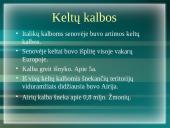 Svarbiausi faktai apie Indoeuropiečių kalbų šeimą 9 puslapis