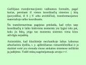 Inercijos atskaitos sistemos 9 puslapis