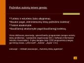 Informacijos duomenų saugojimas. Autorių teisės. Programų ir duomenų apsaugos įstatymai 11 puslapis