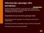 Informacijos duomenų saugojimas. Autorių teisės. Programų ir duomenų apsaugos įstatymai 13 puslapis