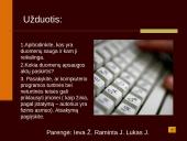 Informacijos duomenų saugojimas. Autorių teisės. Programų ir duomenų apsaugos įstatymai 14 puslapis