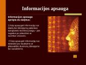 Informacijos duomenų saugojimas. Autorių teisės. Programų ir duomenų apsaugos įstatymai 3 puslapis