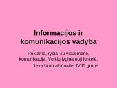 Informacijos ir komunikacijos vadyba