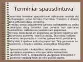 Informacijos išvedimo įrenginiai (output hardware) 9 puslapis