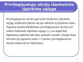 Investavimas į privilegijuotąsias akcijas 12 puslapis