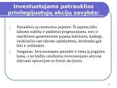 Investavimas į privilegijuotąsias akcijas 14 puslapis