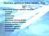 Išorinės aplinkos įtaka verslui. Kas tai? 2 puslapis