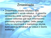 Išorinės aplinkos įtaka verslui. Kas tai? 11 puslapis