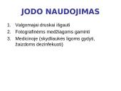 Jodo savybės 7 puslapis