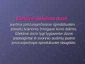 Jonizuojančioji spinduliuotė ir jos skirstymas 15 puslapis