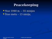Jungtinių Tautų Organizacija ir pagrindinės jos misijos 9 puslapis