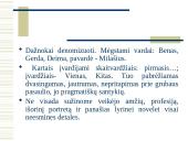 Juozas Aputis, jo ﻿pagrindiniai kūriniai 18 puslapis