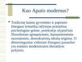 Juozas Aputis, jo ﻿pagrindiniai kūriniai 6 puslapis