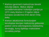 K. Markso indėlis į organizacijų teorijas 11 puslapis