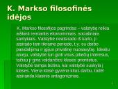 K. Markso indėlis į organizacijų teorijas 5 puslapis
