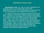 K. Markso žemės rentos teorija ir jos vertinimas dabartinės ekonomikos teorijos požiūriu 14 puslapis