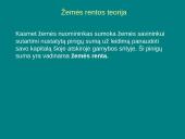 K. Markso žemės rentos teorija ir jos vertinimas dabartinės ekonomikos teorijos požiūriu 3 puslapis