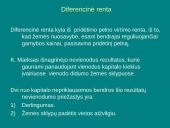 K. Markso žemės rentos teorija ir jos vertinimas dabartinės ekonomikos teorijos požiūriu 8 puslapis
