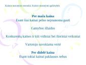 Kainų nustatymo metodai 2 puslapis