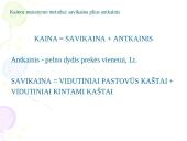 Kainų nustatymo metodai 7 puslapis