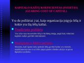 Kapitalo kaštų koeficientas 2 puslapis