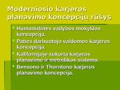 Karjeros planavimo koncepcijos 6 puslapis