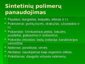 Kaučiukas. Gamtiniai ir sintetiniai polimerai  6 puslapis