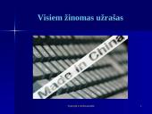 Kinijos Liaudies Respublikos ekonomika 17 puslapis