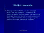 Kinijos Liaudies Respublikos ekonomika 9 puslapis