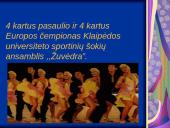 Klaipėdos universiteto sportinių šokių klubas "Žuvėdra" 2 puslapis