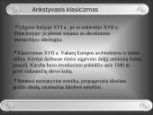Klasicizmas Vakarų Europoje  XVII - XIX amžiuje. Menas, architektūra ir mokslas 3 puslapis