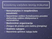 Klasikinės organizacijų valdymo teorijos 11 puslapis