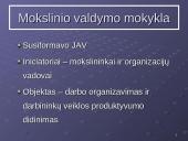 Klasikinės organizacijų valdymo teorijos 6 puslapis