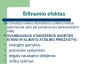 Klimato kitimas pasaulyje bei jo įtaka sveikatai 10 puslapis