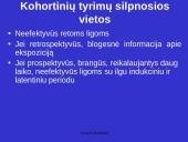 Kohortiniai tyrimai 14 puslapis