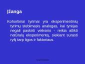 Kohortiniai tyrimai 3 puslapis