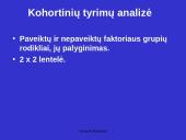 Kohortiniai tyrimai 10 puslapis