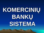 Komercinių bankų sistema