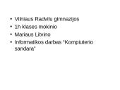 Kompiuterio sandara ir komponentai