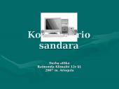 Kompiuterio sandara detaliai