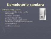 Kompiuteris, jo tipai bei sandara 8 puslapis
