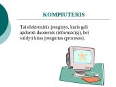 Viskas apie kompiuterį