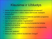Kompiuterio naudojimas kasdieniniame gyvenime 15 puslapis