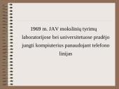 Kompiuteriai ir kompiuterių tinklai 2 puslapis