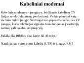 Kompiuterių tinklo įranga 13 puslapis